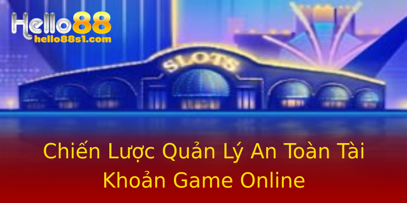 Chiến Lược Quản Lý An Toàn Tài Khoản Game Online Chiến Lược Quản Lý An Toàn Tài Khoản Game Online