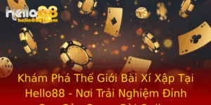 Kham Pha The Gioi Bai Xi Xap Tai Hello88 Noi Trai Nghiem Inh Cao Cua Game Bai Online