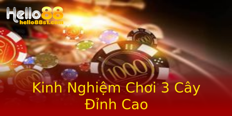 Kinh Nghiệm Chơi 3 Cây Đỉnh Cao Kinh Nghiệm Chơi 3 Cây Đỉnh Cao